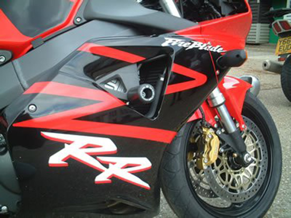 R&G Racing Crash Protectors - Classic Style for Honda CBR954RR '02-03 R&G Racing Crash Protectors - Classic Style for Honda CBR954RR '02-03
